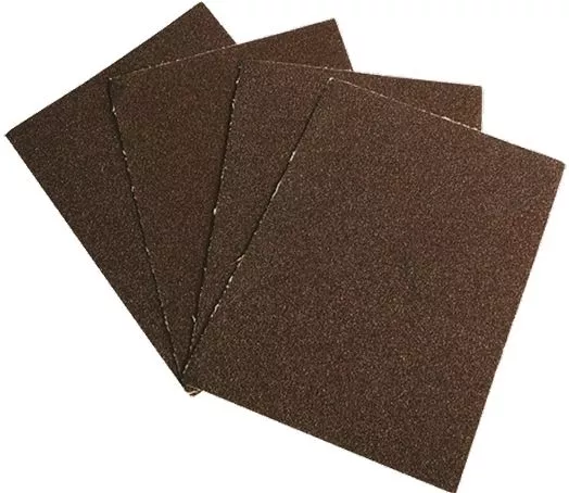 Шлифлист на тканевой основе, зернистость № 5, 240 х 170 мм, 10 шт, водостойкий, "БАЗ"