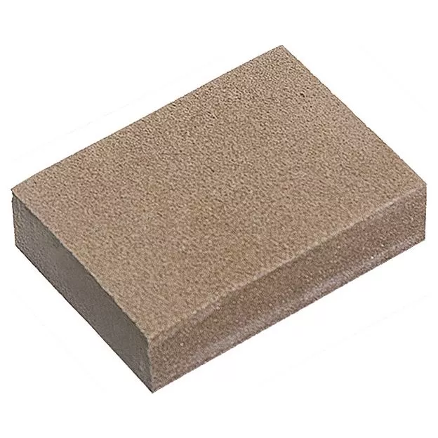 Губка для шлифования, 125 х 100 х 10 мм, мягкая, 3 шт, P 60/80, P 60/100, P 80/120 Matrix