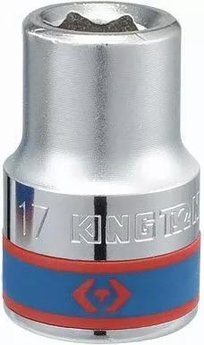 Головка торцевая стандартная шестигранная 3/4", 21 мм KING TONY 633521M