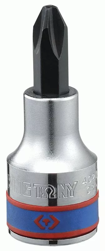Насадка (бита) торцевая 1/2", Phillips, PH3, L = 60 мм KING TONY 402103