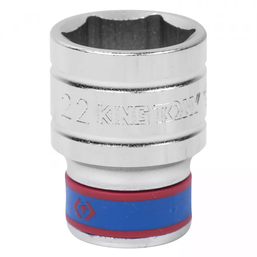 Головка торцевая стандартная шестигранная 1/2", 23 мм KING TONY 433523M