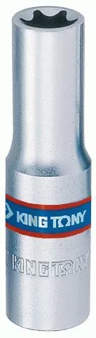 Головка торцевая TORX Е-стандарт 3/8", E18, L = 63 мм KING TONY 327518M