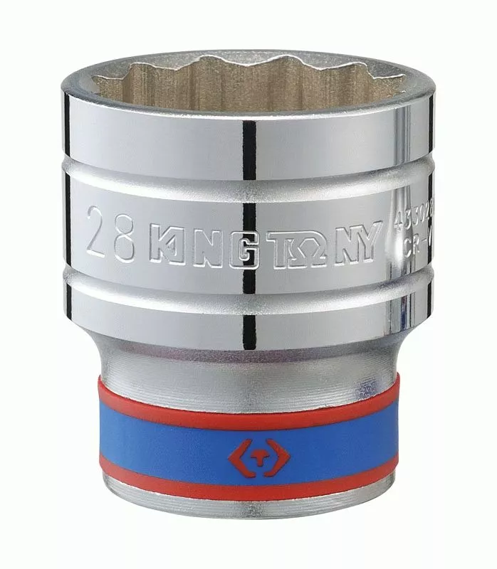 Головка торцевая стандартная двенадцатигранная 1/2", 27 мм KING TONY 433027M