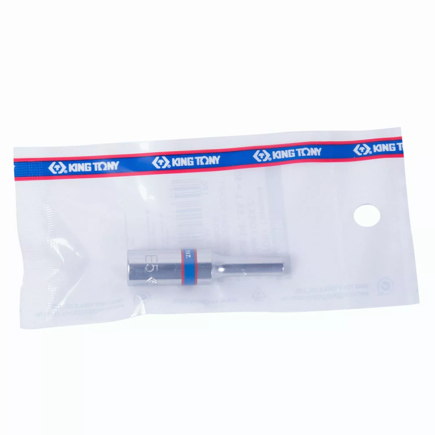 Головка торцевая TORX Е-стандарт 1/4", E6, L = 50 мм KING TONY 227506M