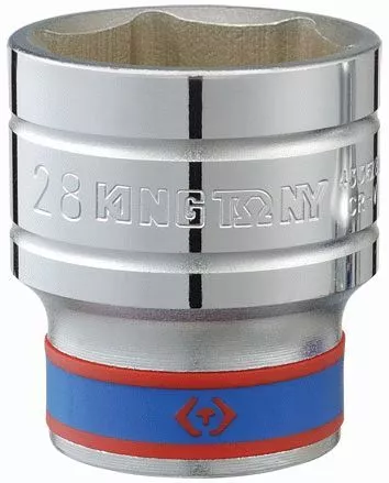 Головка торцевая стандартная шестигранная 1/2", 41 мм KING TONY 433541M