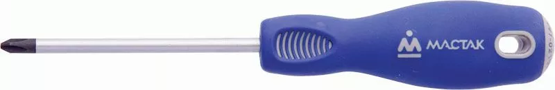 Отвертка крестовая Phillips №2, 100 мм, держатель МАСТАК 041-02100H