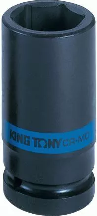 Головка торцевая ударная глубокая шестигранная 3/4", 27 мм KING TONY 643527M