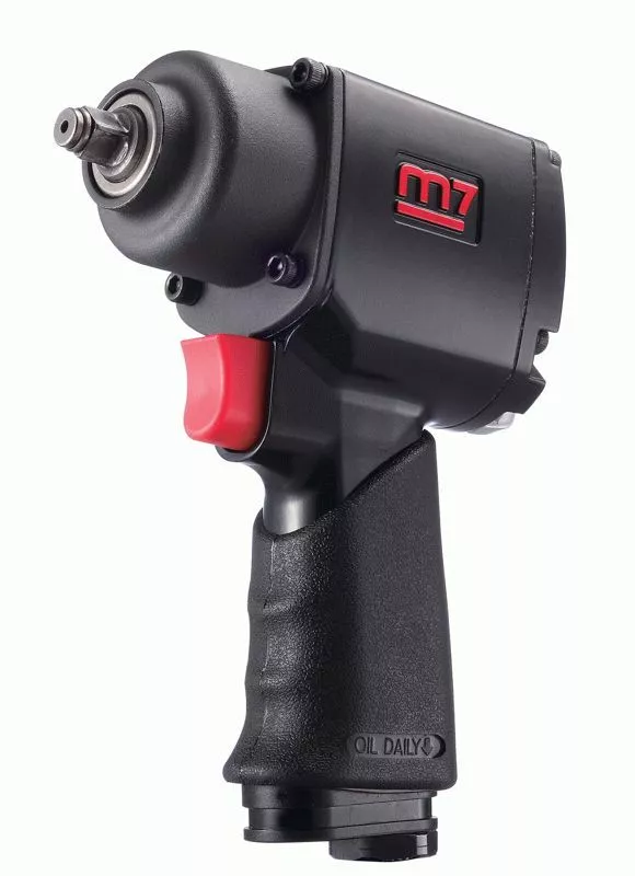 Гайковерт пневматический ударный 1/2'', 542 Нм, компактный MIGHTY SEVEN NC-4210