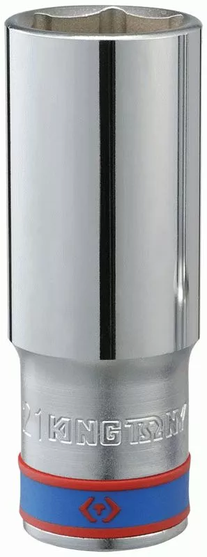 Головка торцевая глубокая шестигранная 1/2", 32 мм KING TONY 423532M