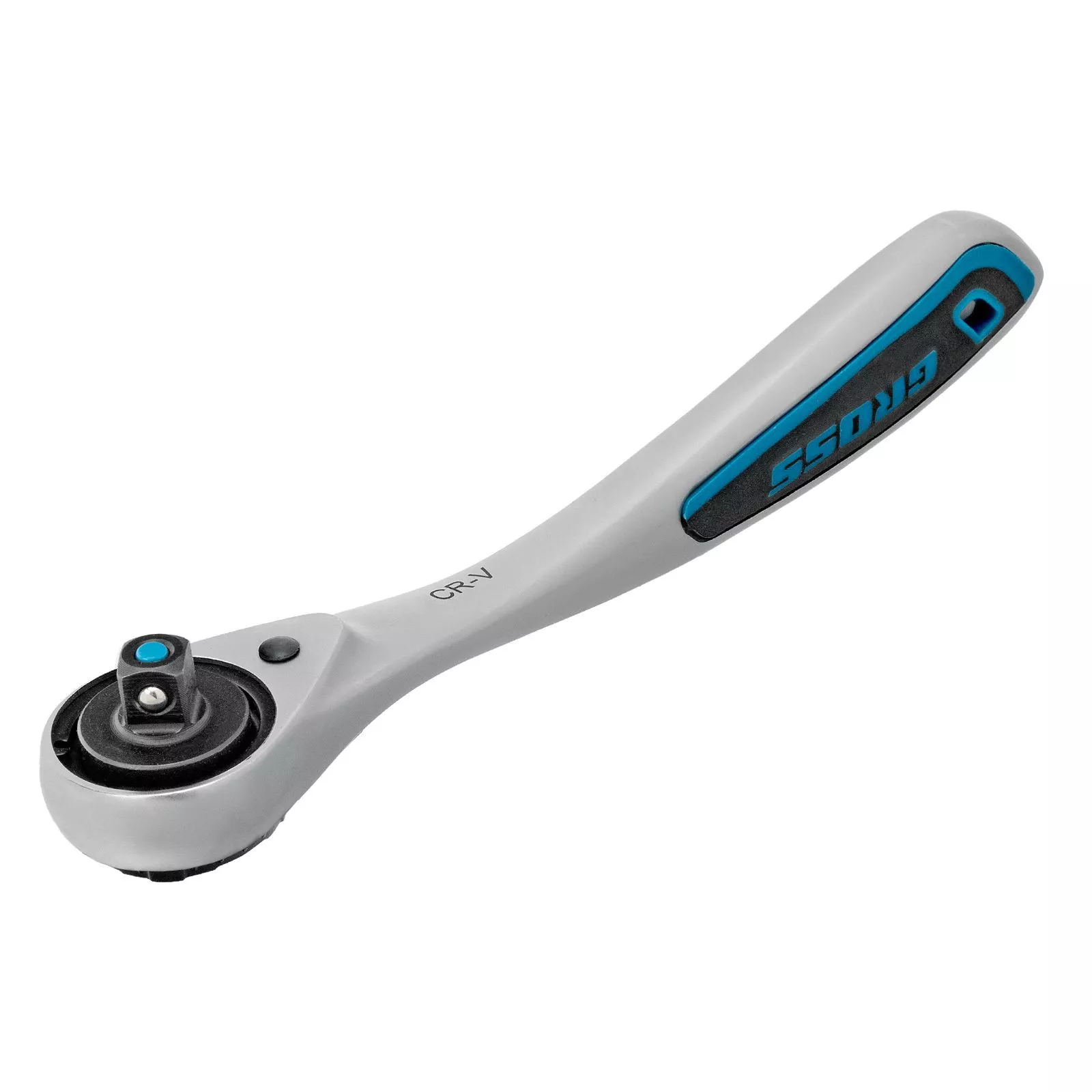 Набор торцевых головок, трещотка 120 зубьев, 1/4", CrV, 12 предметов Gross
