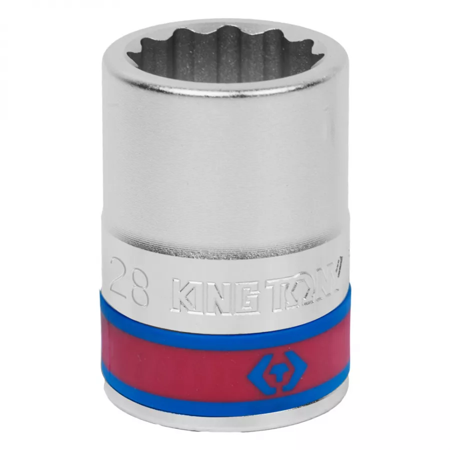 Головка торцевая стандартная двенадцатигранная 3/4", 28 мм KING TONY 633028M
