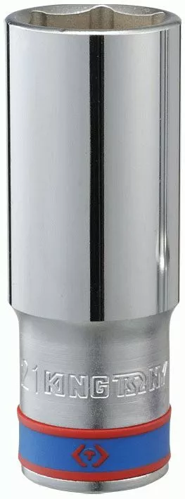 Головка торцевая глубокая шестигранная 3/4", 52 мм KING TONY 623552M