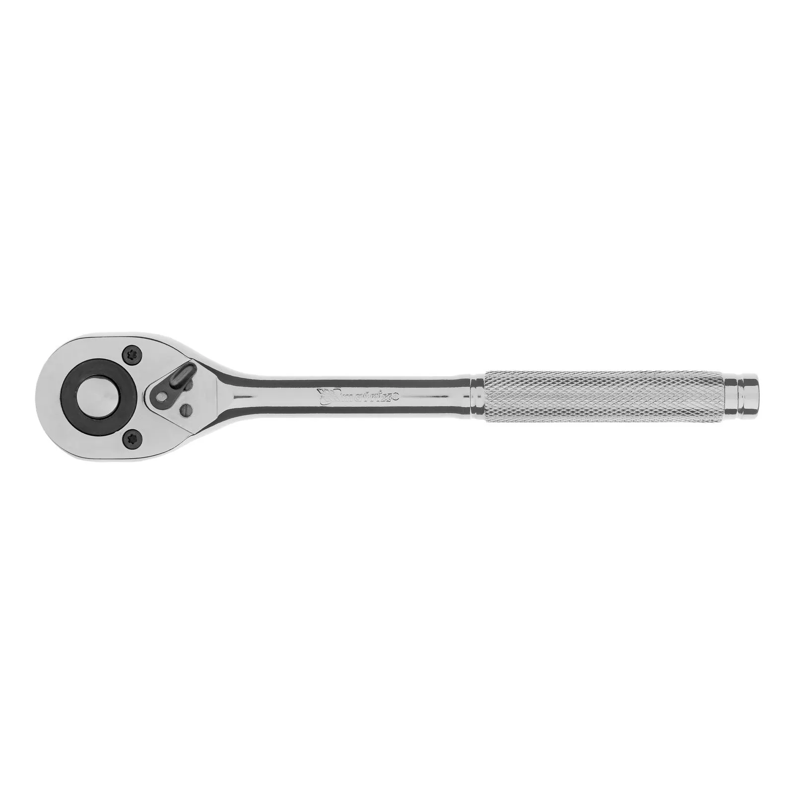 Ключ-трещотка 1/2", CrV, 45 зубьев, с быстрым сбросом, цельнометаллический, хром Matrix