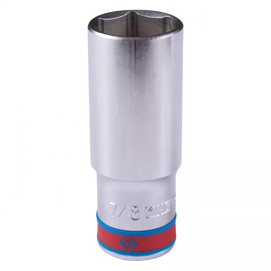 Головка торцевая глубокая шестигранная 1/2", 7/8", дюймовая KING TONY 423528S