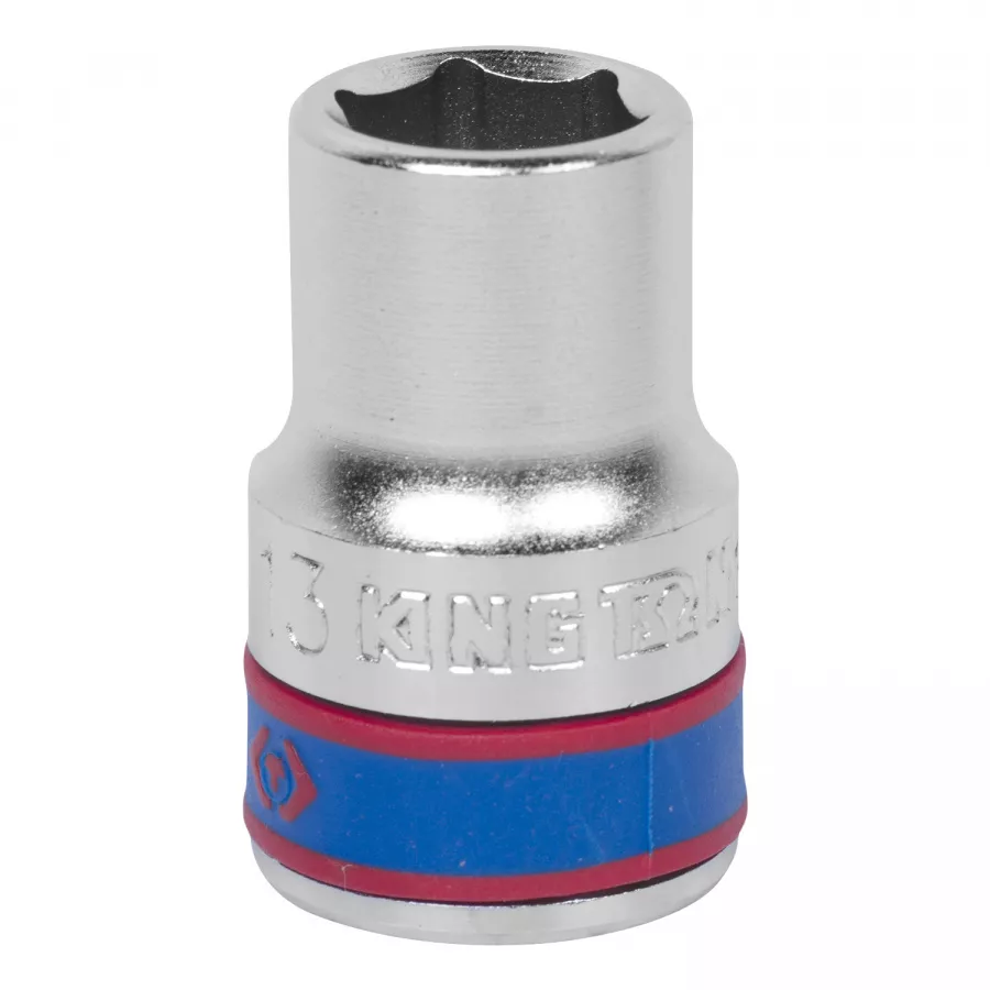 Головка торцевая стандартная шестигранная 1/2", 13 мм KING TONY 433513M