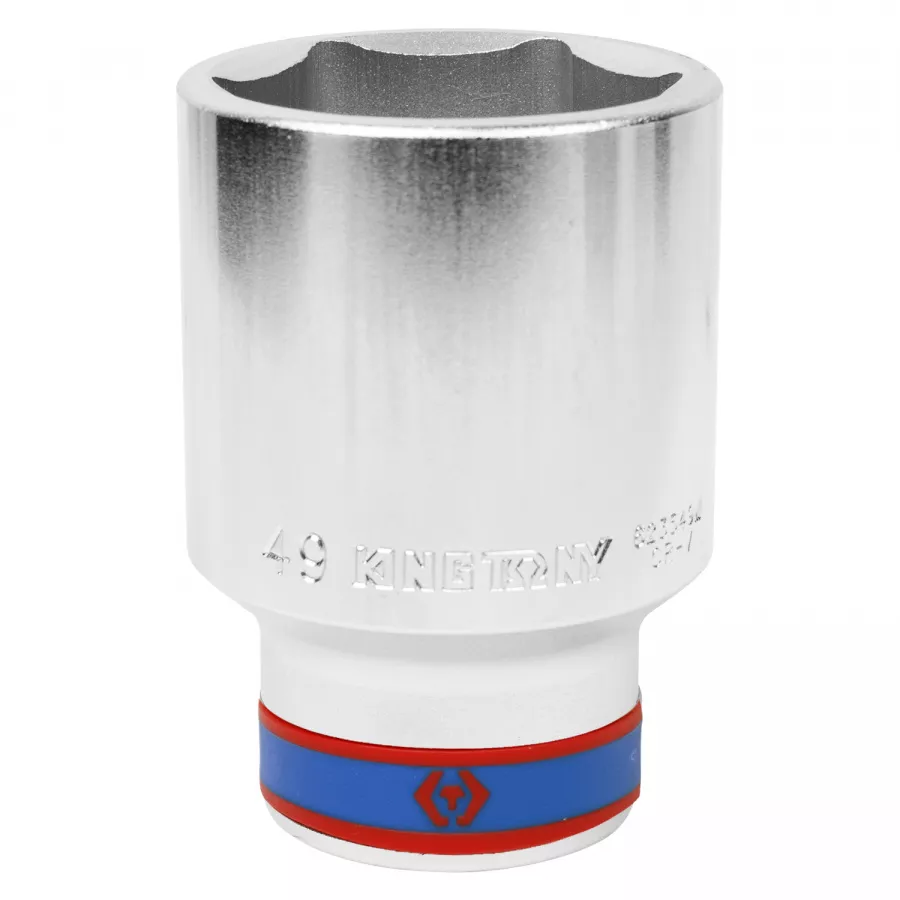 Головка торцевая глубокая шестигранная 3/4", 49 мм KING TONY 623549M