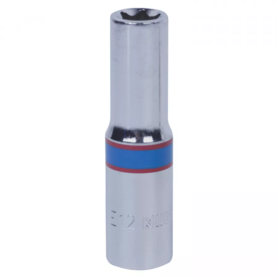 Головка торцевая TORX Е-стандарт 3/8", E12, L = 63 мм KING TONY 327512M