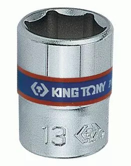 Головка торцевая стандартная шестигранная 1/4", 14 мм KING TONY 233514M