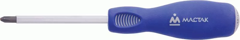 Отвертка крестовая Phillips №2, 100 мм, силовая, держатель МАСТАК 041-02102H