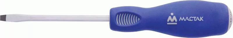 Отвертка шлицевая Slotted 8,0 мм, 150 мм, силовая, держатель МАСТАК 040-80152H