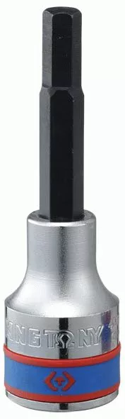 Насадка (бита) торцевая 1/2", Hex, 7 мм, L = 80 мм KING TONY 403507
