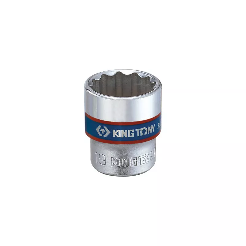 Головка торцевая стандартная двенадцатигранная 3/8", 17 мм KING TONY 333017M