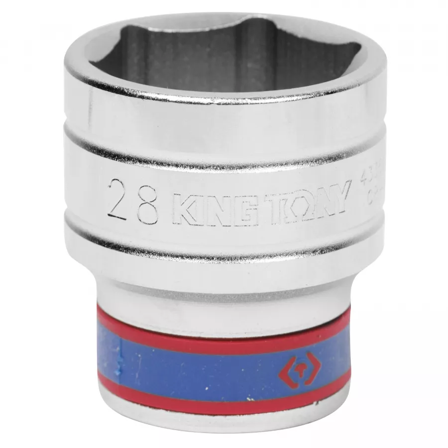 Головка торцевая стандартная шестигранная 1/2", 27 мм KING TONY 433527M