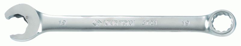 Ключ комбинированный с трещоткой в рожке 18 мм KING TONY 372118M