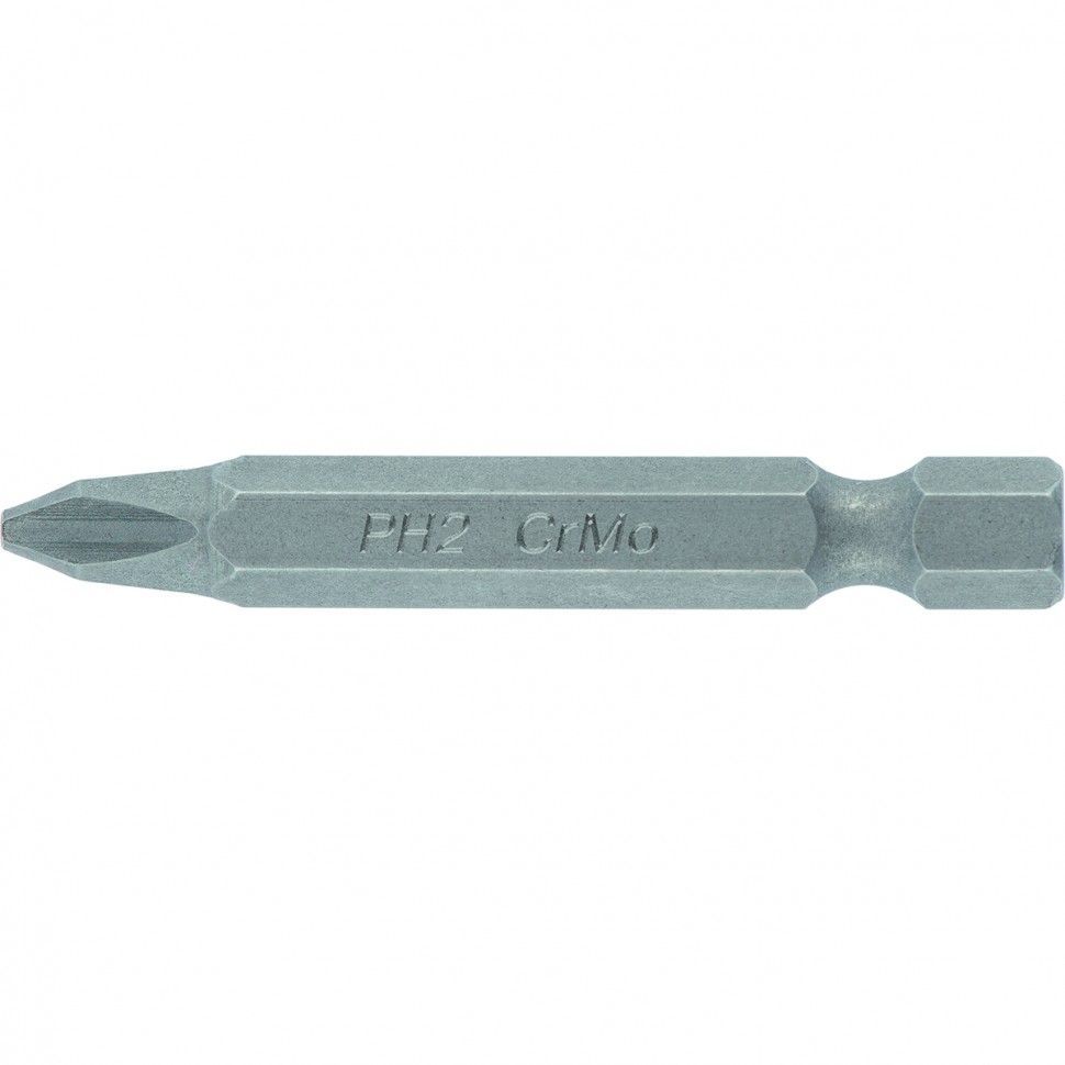 Бита PH2 x 70, сталь CrMo, 5 шт. Сибртех