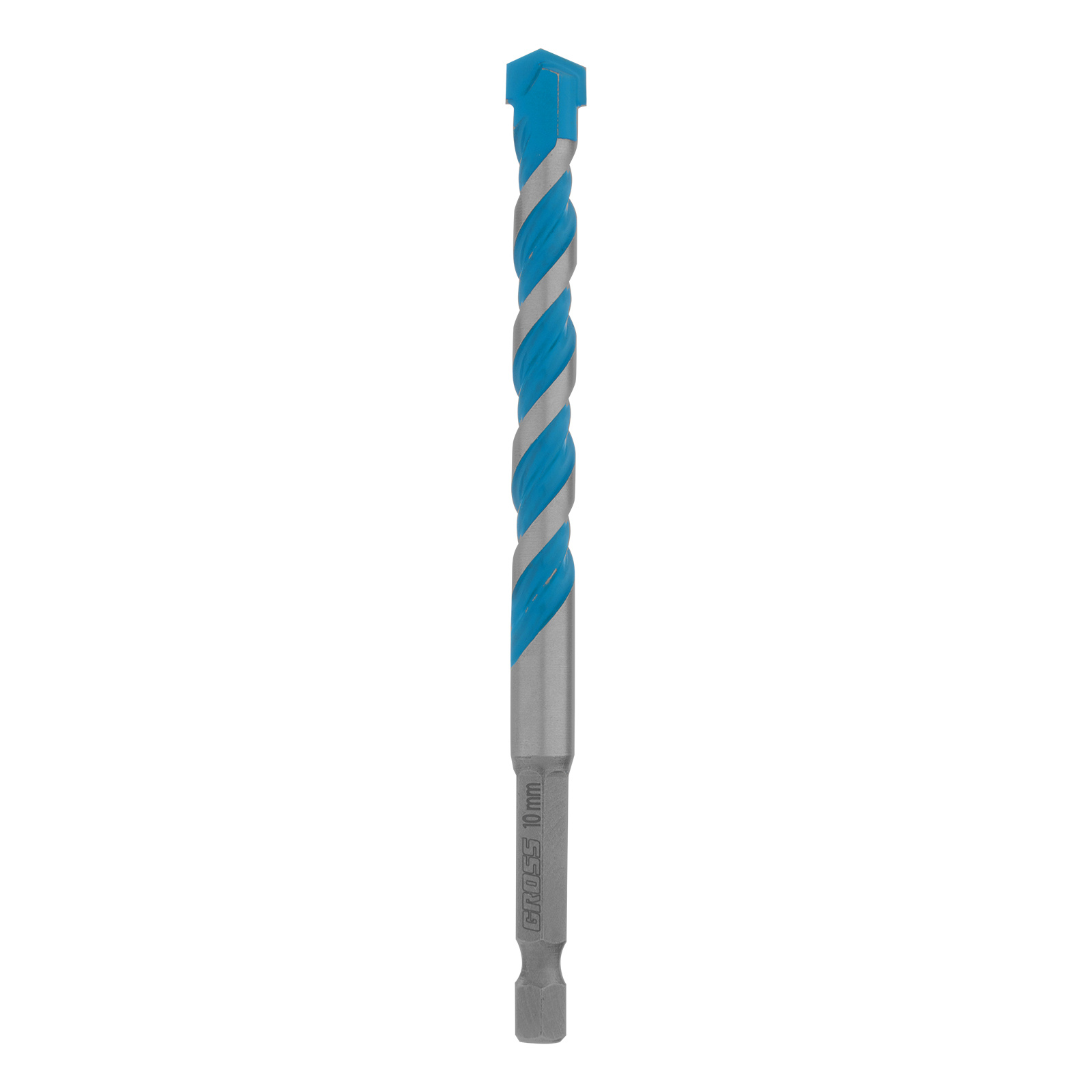 Сверло универсальное, Multipurpose PRO, 6-гр. хвостовик, 10мм Gross