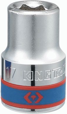 Головка торцевая стандартная шестигранная 3/4", 21 мм KING TONY 633521M