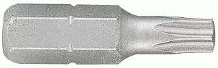 Вставка (бита) торцевая 1/4", Torx, T27, L = 25 мм KING TONY 102527T