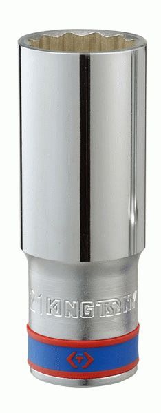 Головка торцевая глубокая двенадцатигранная 3/4", 50 мм KING TONY 623050M