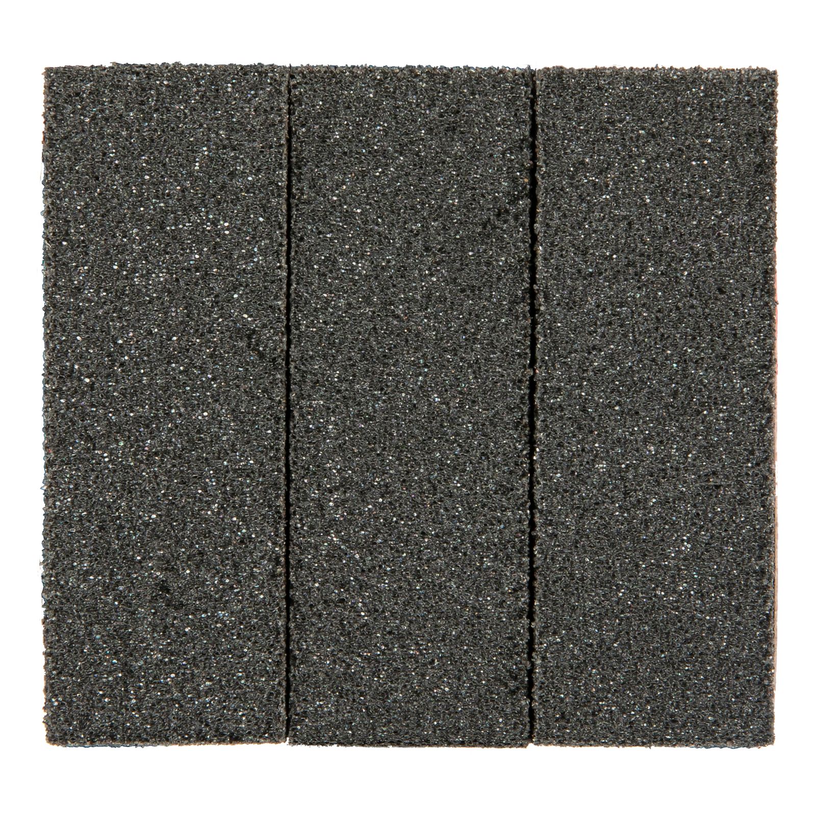 Губка для шлифования, 100 х 70 х 25 мм, мягкая, 3 шт, P 60/80, P 60/100, P 80/120 Matrix