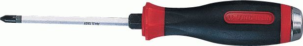 Отвертка крестовая Phillips №1, 75 мм, силовая KING TONY 14610103