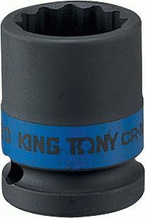 Головка торцевая ударная двенадцатигранная 3/4", 36 мм KING TONY 653036M