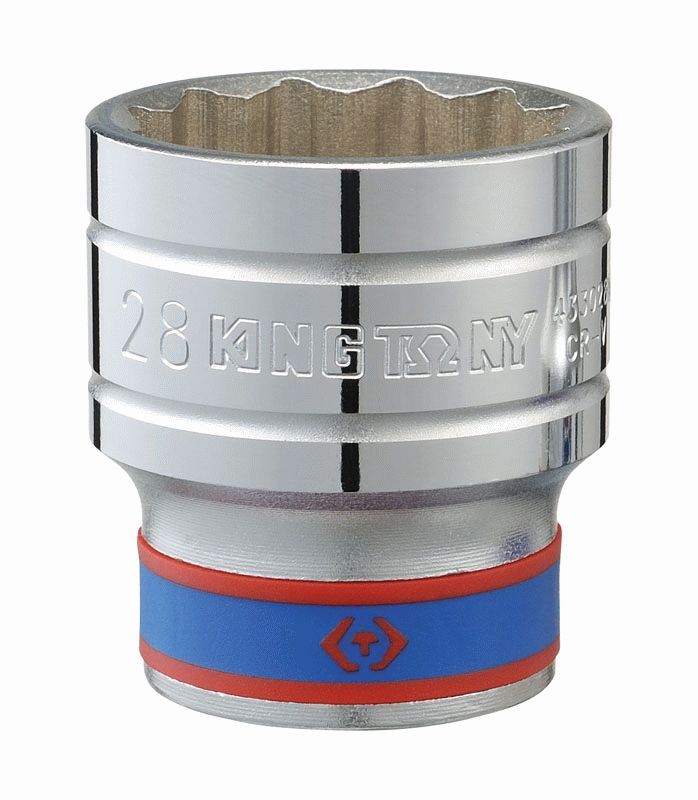 Головка торцевая стандартная двенадцатигранная 1/2", 20 мм KING TONY 433020M