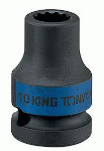 Головка торцевая ударная двенадцатигранная 1/2", 23 мм KING TONY 453023M