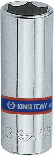 Головка торцевая глубокая шестигранная 1/4", 7 мм KING TONY 223507M