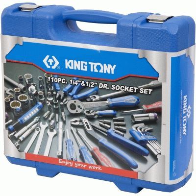 Набор инструментов универсальный, 110 предметов KING TONY P7010MR