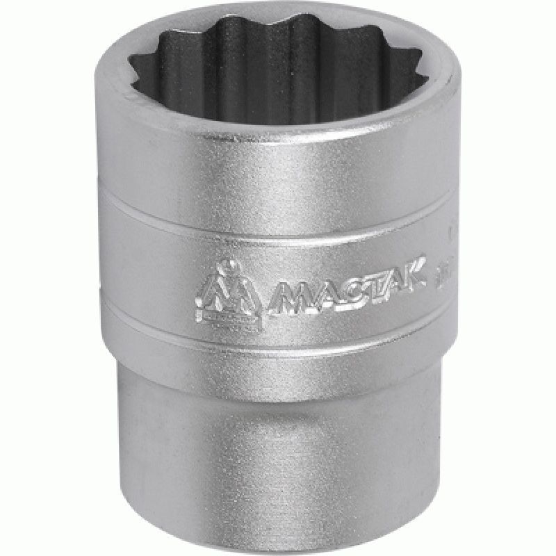 Головка торцевая стандартная двенадцатигранная 1/2", 21 мм МАСТАК 000-42021