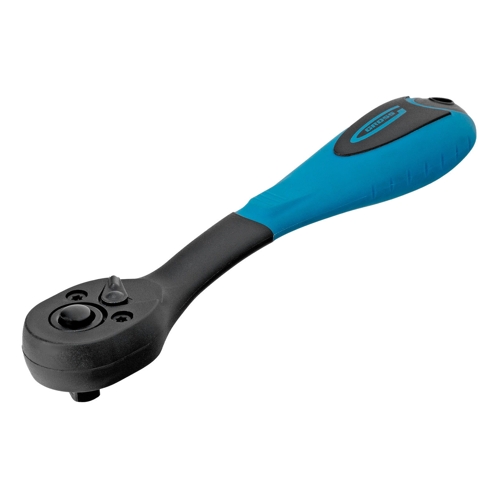 Ключ-трещотка 1/4", CrV, 72 зуба, с быстрым сбросом Gross