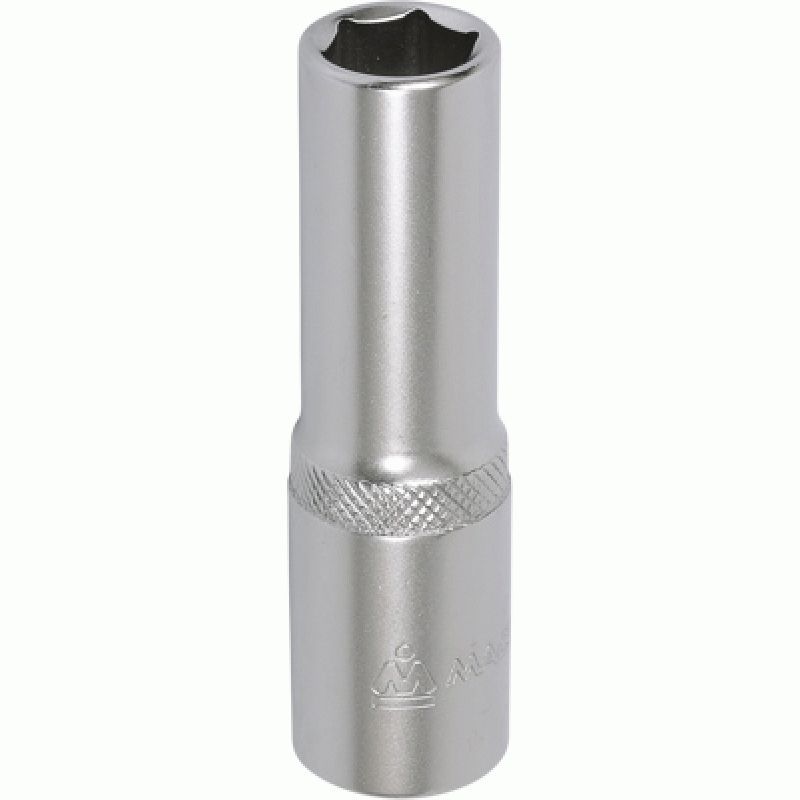 Головка торцевая глубокая шестигранная 1/2", 09 мм МАСТАК 001-40009