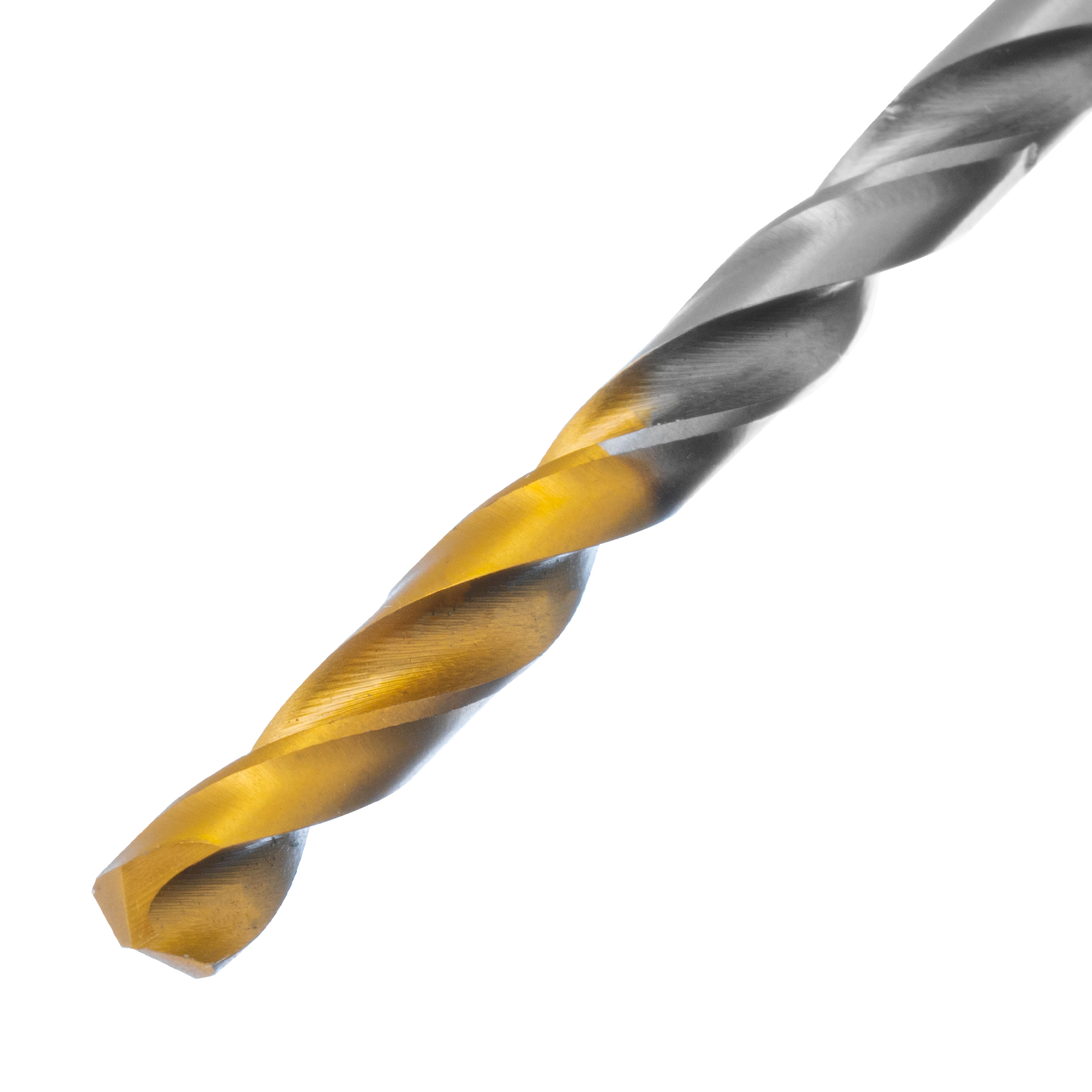Сверло спиральное по металлу 4,2 x 75 мм, Р6М5, Golden Tip  Denzel