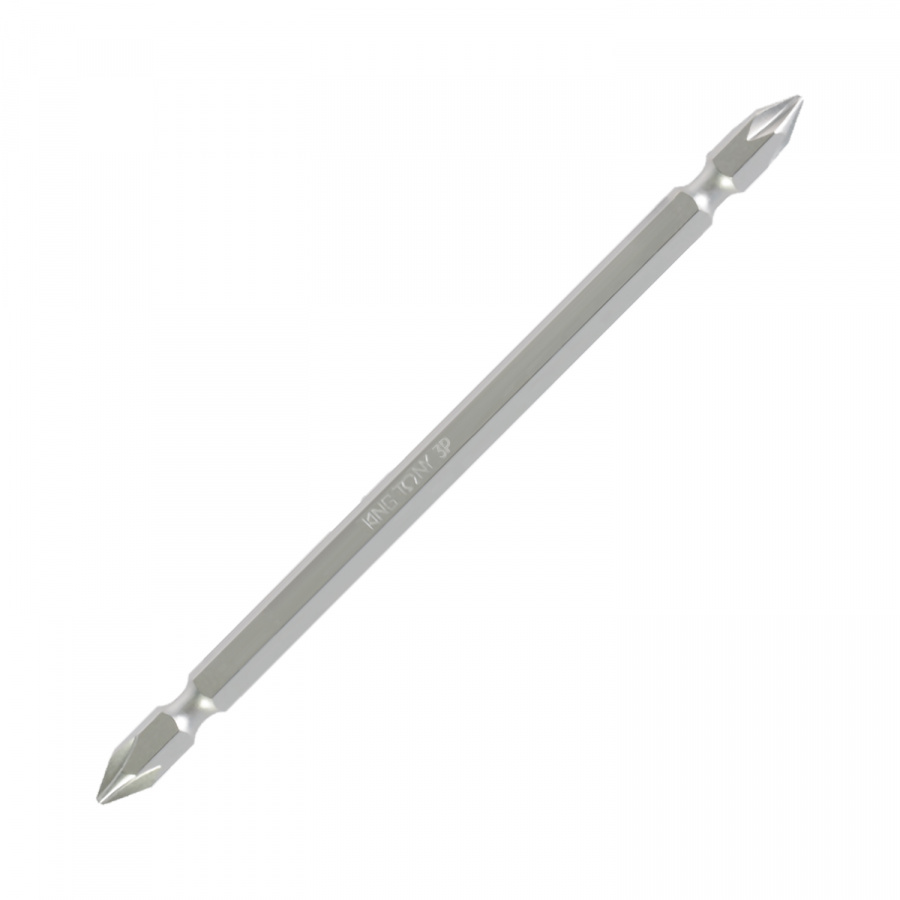 Вставка (бита) торцевая 1/4", Phillips, PH3, L = 150 мм, двухсторонняя, для шуруповерта KING TONY 131503P