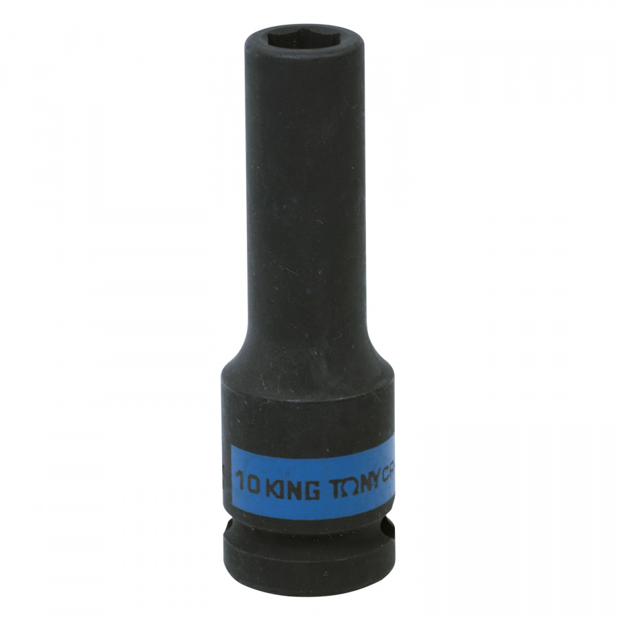 Головка торцевая ударная глубокая шестигранная 1/2", 10 мм KING TONY 443510M
