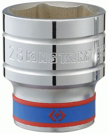 Головка торцевая стандартная шестигранная 1/2", 29 мм KING TONY 433529M