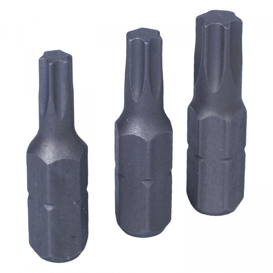 Набор вставок (бит) 1/4", Torx, Т20, Т25, Т30, 3 предмета KING TONY 1003TQ01