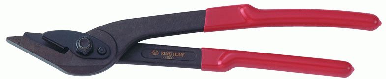 Ножницы по металлу 305 мм, прямые, для стальной ленты KING TONY 74900